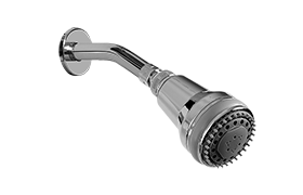 Shower head with shower arm - complete set