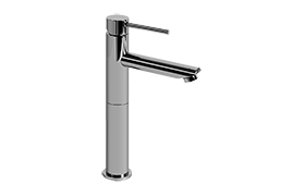 Single lever basin mixer high - 12cm spout