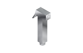 Squared hygienic handshower