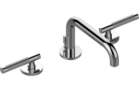 Three-hole washbasin mixer