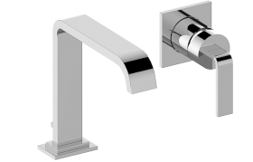 Single lever basin mixer with manual pop-up waste - Trim only