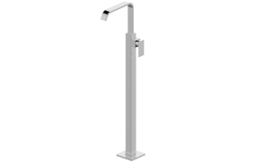 Floor-mounted washbasin mixer - Trim only