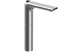 Single lever basin mixer high - 14,5cm spout