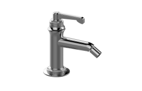 Single lever bidet mixer