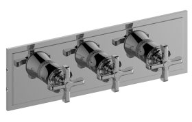 M-Series Valve Trim with Three Handles - Trim only