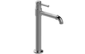 Single lever basin mixer - high - mini