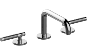 Three-hole washbasin mixer