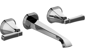 Wall-mounted basin mixer with 23,8cm spout (Trim)