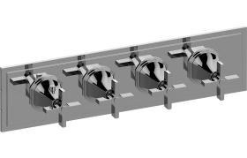 M-Series Valve Trim with Four Handles - Trim only