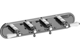 M-Series Valve Trim with Four Handles - Trim only