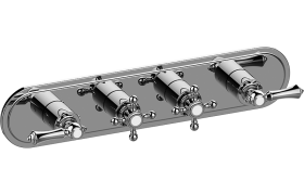 M-Series Valve Trim with Four Handles - Trim only