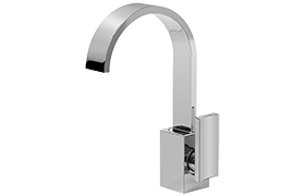 Single lever basin mixer